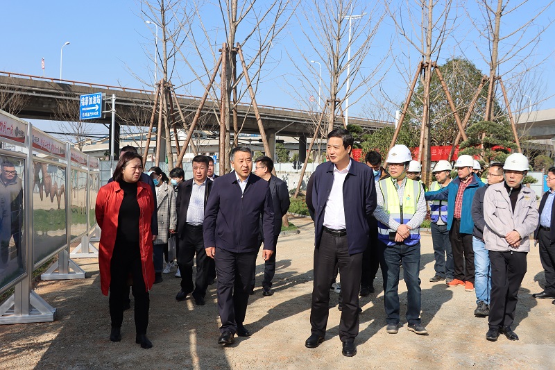 呼和浩特市人大常委會、湖南省財政廳、住建廳先后到岳陽污水治理項目調研