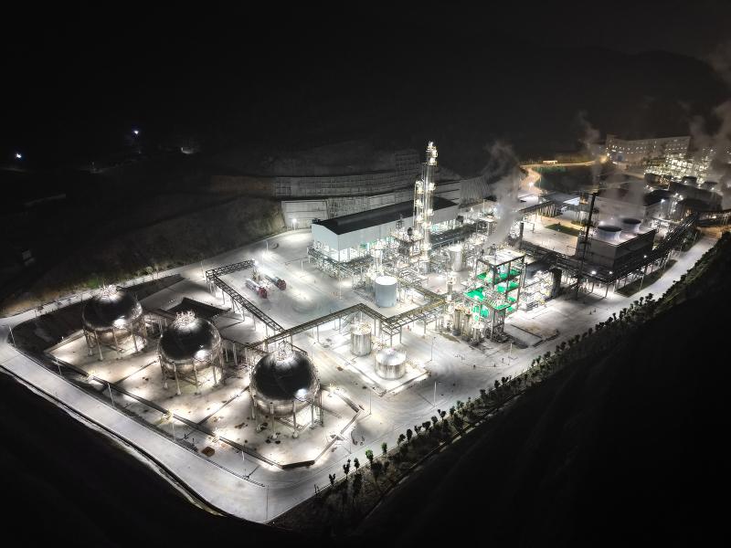 西部公司中化涪陵環(huán)保搬遷項(xiàng)目一期工程年產(chǎn)20萬(wàn)噸精細(xì)磷酸鹽及配套新型專用肥項(xiàng)目年產(chǎn)20萬(wàn)噸合成氨裝置